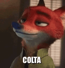 Nick Wilde Looking On His Side GIF