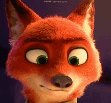 Nick Wilde Looking Seriously