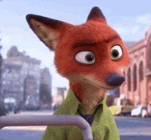 Nick Wilde Smirking GIF