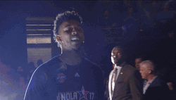 Nick Young Fan High Fives GIF
