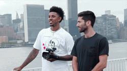Nick Young Side Glance GIF