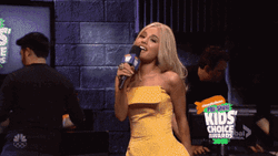 Nickelodeon Ariana Grande Blowing Kisses GIF