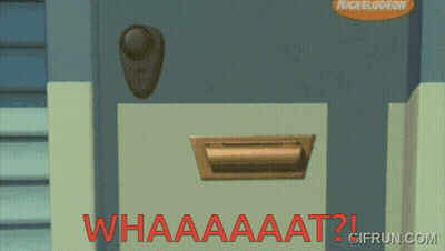 Nickelodeon Cartoon Behind Door