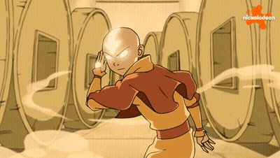 Nickelodeon Character Standing In Front Of Barrels GIF