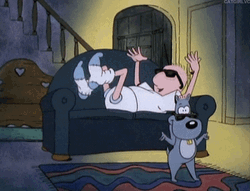 Nickelodeon Doug And Porkchop Enjoy At Home GIF