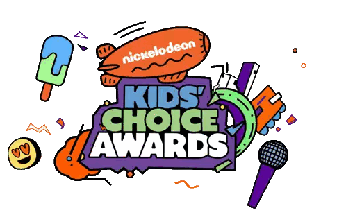 Nickelodeon Kids Choice Awards Logo Sticker