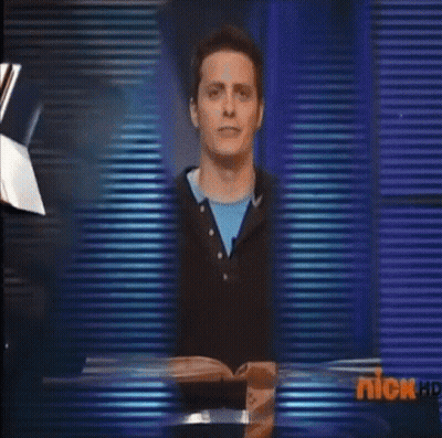 Nickelodeon Logo On Blue Background GIF