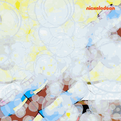 Nickelodeon Poster With Bottles GIF