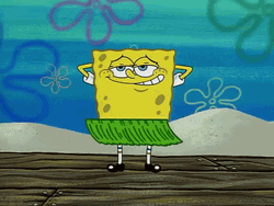 Nickelodeon Spongebob Squarepants Grass Mini Skirt Dance