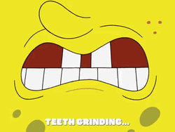spongebob squarepants wisdom teeth gif
