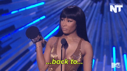 Nicki Minaj Anaconda Award GIF