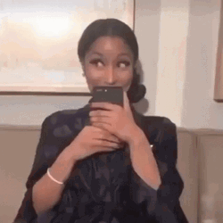 Nicki Minaj And I Oop Reaction GIF