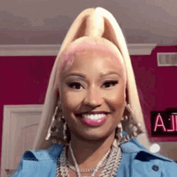 Nicki Minaj Funny Serious Face
