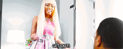 Nicki Minaj Get Out Anaconda Music Video GIF
