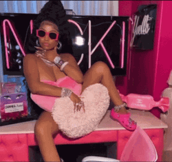 Nicki Minaj Pacify Print Pink Crocs