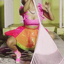 Nicki Minaj Twerk Rake GIF