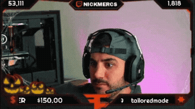 Nickmercs Headphones GIF