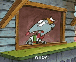 Nicksplat Cat Dog Awooga Reaction GIF