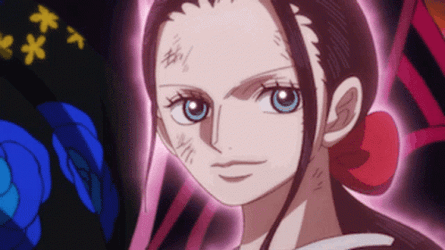 Nico Robin Cute Winking GIF