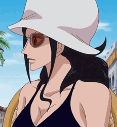Nico Robin Stay Quiet GIF
