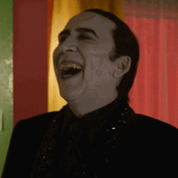 Nicolas Cage Dracula Laughing GIF