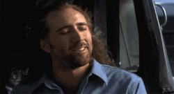 Nicolas Cage Feeling The Fresh Air Pedro Pascal GIF