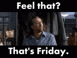 Nicolas Cage Friday Feeling GIF