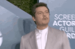 Nicolas Cage Pedro Pascal Being Fresh GIF