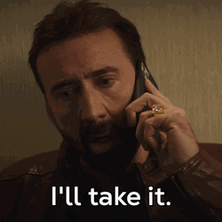 Nicolas Cage Phone Call I'll Take It GIF