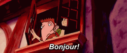 Nigel Thornberry Bonjour GIF
