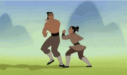 Nigel Thornberry Kick Captain Shang GIF