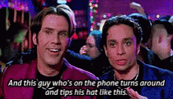 Night At The Roxbury Tips His Hat GIF GIFDB
