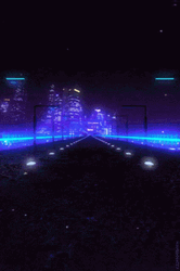 Night City Vaporwave GIF