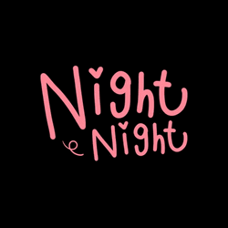 Night Night Pink Animation GIF