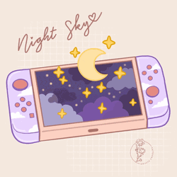 Night Sky Aesthetic Nintendo Switch