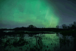 Night Sky Aurora Borealis Dance
