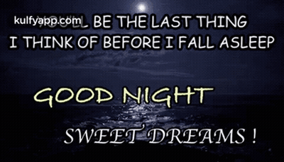 Night Sky Be The Last Thing I Think Of Before I Fall Asleep GIF
