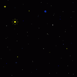 Night Sky Dark Animation