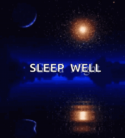 Night Sky Sleep Well GIF