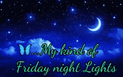 Night Sky With Friday Night Lights GIF