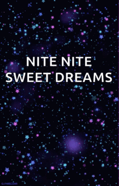 Night Sky With Stars Nite Nite Sweet Dreams GIF