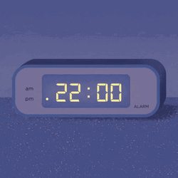 Night To Morning Alarm Clock GIF