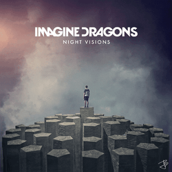 Night Vision Imagine Dragons Album Man Standing Stone GIF