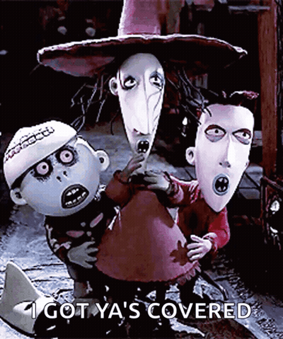 Nightmare Before Christmas I Got Ya Covered GIF