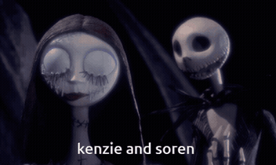 Nightmare Before Christmas Scene With Kenzie And Soren GIF