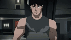 Nightwing Dick Grayson Wiping Forehead Sweat GIF