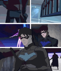 Nightwing Young Justice Image Compilation GIF