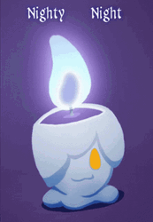 Nighty Night Litwick GIF