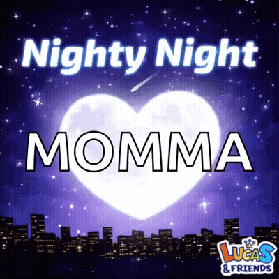 Nighty Night Momma Lucas & Friends Poster