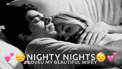 Nighty Nights I Love You Wifey GIF